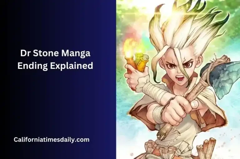 Dr Stone Manga Ending Explained